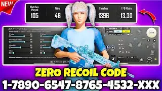 🔥Bgmi sensitivity settings 2026 🥵 | Bgmi best sensitivity settings 😱| Zero recoil sensitivity bgmi.