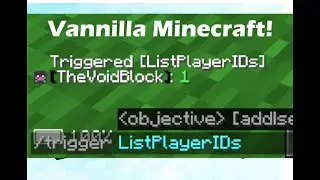 Making a PlayerID system | The Minecraft Command Tutorial EP 14