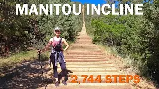 Hiking Manitou Springs Incline In Colorado | Extremely Difficult Hike