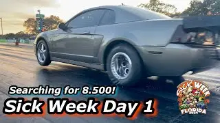 Sick Week 2024 Day 1 - Battles with Jackstand Jimmy and Ruby in 8.50! Orlando Speed World