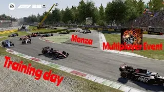 тренировочный день F1 23 MONZA MP EVENT
