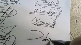 Tanda Tangan Keren A Sampai Z