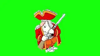 Squire John Trelawney aware (green screen)