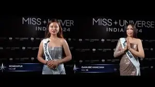 Miss Universe India 2024|| Mizoram Vs Manipur|| Team Northeast Introduction