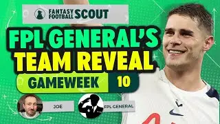 DOUBLE DIGIT DEFENDERS 🚀 | FPL GENERAL'S GW10 TEAM SELECTION ✅ | Fantasy Premier League Tips 2025/26