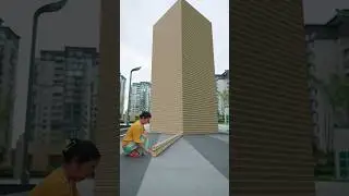 Satisfied Domino effect chain reaction 