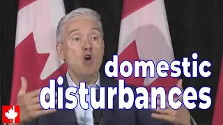 What's impact of Canada's domestic disturbances on the relationship with the U.S.?
