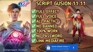 SCRIPT GUSION 11.11 DIMENSION WALKER