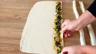 I rolled out a huge tray of pastries in 30 minutes😍👌🏼Don't leave anyone without trying this delic...