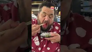 Sumo Wrestler vs Unlimited Sushi