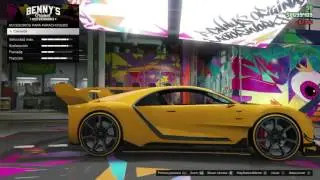 GTA V ONLINE   ELIGE MI COCHE NERO DE BENNY