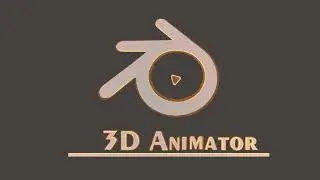 Blender 3D Animator Logo