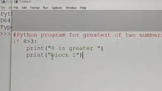 Comments and indentation in python with example and demo, in Tamil, Part 4, Chapter 5, UNIT 2.
