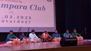 Tabla performance: Annual day Parampara Club