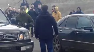 Александр Захарченко выйграл заезд!