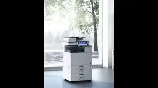 Instalasi mesin fotocopy warna Ricoh MP C2504 ExSP, mesin fotocopy berwarna ukuran A3