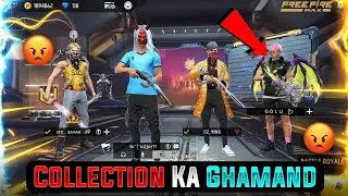 Collection Ka Ghamand Dikha Rha Tha 🤬 | Mere Dost Ne Usko Uski Aukat Dikha Di 😎 | Free Fire Max 🔥