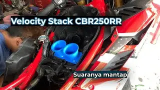 CBR250RR Pasang Velocity Stack apa rasanya?