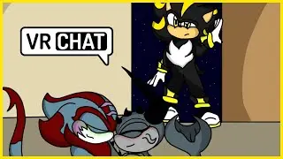ANDROID SHADOW MEETS ECLIPSE WIFE IN VR CHAT