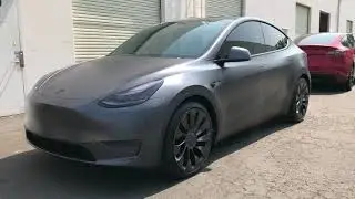 Tesla Model Y Satin Clear Bra - Xpel Stealth
