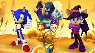 Sonic Dash - Sonic and Witch Rouge - Fright Night! Halloween 2024 Event | MR Sonic