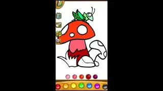 Baby coloring apps:the flowers | Edicational Game for Children