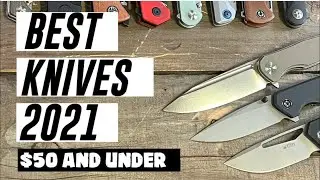 Top 10 Best EDC Folding Knives For 2021 / $50 and Under