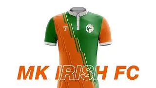 MK Irish FC Jersey Concept - Speed Art