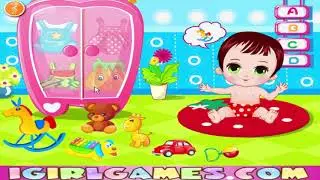 Baby Bathing Games For Little Kids | baby happy with all kinds of toys and baby bathing supplies