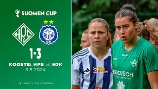 KOOSTE: HPS 1-3 HJK | Suomen Cup | 3.8.2024 - HPS TV