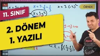 11. Sınıf 2. dönem 1. yazılı soruları