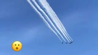 Blue impulse exhibition