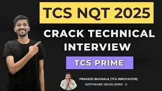 TCS PRIME 4 MUST DO Technical Subjects | TCS PRIME Interview