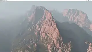 OpenGL  |  C++  |  Rendering a real terrain HeightMap - Wilder Kaiser - Tirol