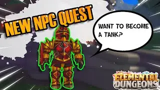 Tank Quest Line | Elemental Dungeons | Guide | Roblox |