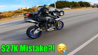 Here's REALLY Why I Bought An R1M 🤫| Bikers VS Cops | S1000rr, RSV4, GSXR 1000, Hyabusa 899 Panigale