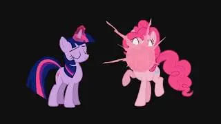 Pinkie Pie & Twilight Sparkle - Break The Fourth Wall - Green Screen Ponies