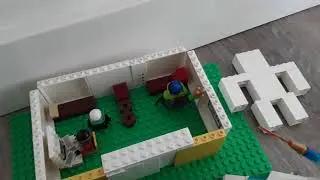 LEGO Wars Stopmotion bewakers aanval deel 3