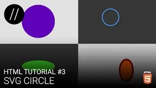 HTML Tutorial #3 — SVG Circle [UP/TO/DATE]
