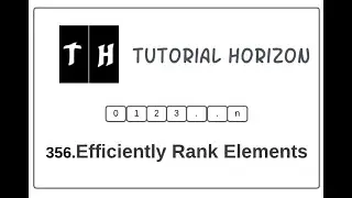 Efficiently Rank Elements in a Given Array | Beginner