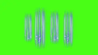 Green screen multi teleportation effect