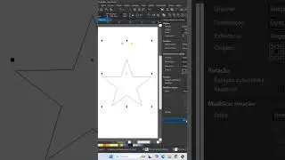 ⚠️ Ajustar objeto ao caminho no CorelDRAW. #designergrafico #corel #coreldraw 