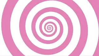 Pretty pink spiral to melt away your brain to