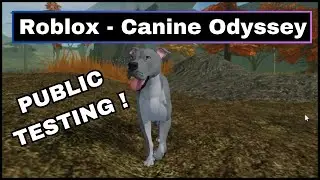 Canine Odyssey Update - Public Testing - Pitbull, Doberman + more  - Roblox Dog Game