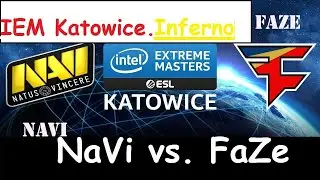 NaVi vs. FaZe! Inferno EPIC GAME! IEM Katowice 2020. BEST MOMENTS