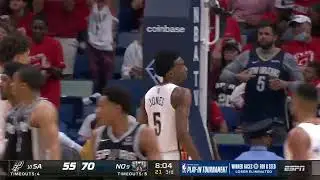 Great Defensive Possession By Herb Jones (Block and Steal)