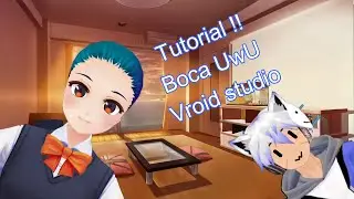 Como hacer boca uwu en vroid/vtuber tutorial español facil #parcival_vt