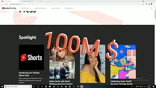YOUTUBE SHORTS VIDEO MONETIZATION?  100M $\\