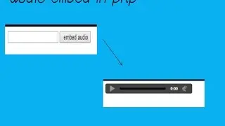 audio embed function in php