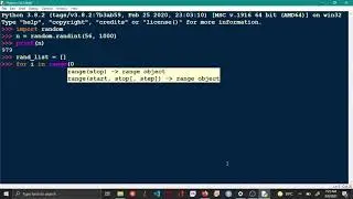 Generating random integers using Python's Random library
